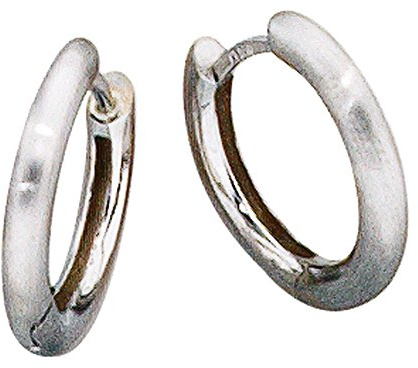 Jobo Damen-Creolen aus 950 Platin matt