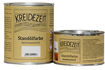 Standölfarbe Zwischenanstrich ocker 2,5 l