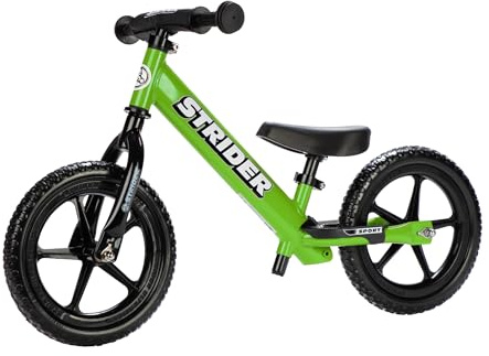 Strider - 12 Sport Kids Balance Bike (18 Months - 5 years) in Green