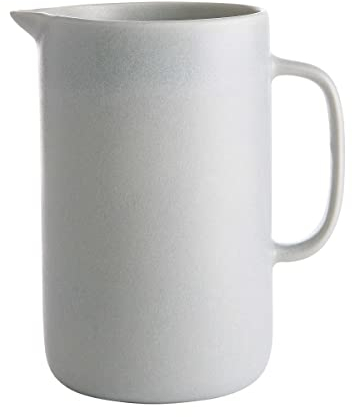 BUTLERS Krug 1l Steinzeug -CASA NOVA- ideal als Teekanne Wasserkaraffe Saftkrug Milchkanne | Geschirr in modernem, minimalistischem Design | Spülmaschinen- und mikrowellenfest