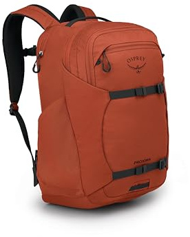 Osprey Proxima 30L Campus Laptop Backpack - Organized Everyday Pack with Tech Storage, Water Bottle Pockets, and Comfortable Carry - Perfect for College, Commute, and Travel, Firestarter Orange