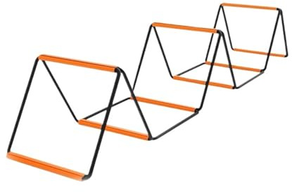 Scala di agilità Giocattoli for l'equilibrio e la coordinazione dei bambini Attrezzatura multifunzionale for l'allenamento della velocità scala di agilità for giochi sportivi for(8 Grids Lenght 3.2M)
