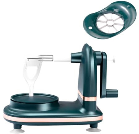 Xbsduih Mettre à jour l'éplucheur manuel pour fruits, éplucheur multi-fruits, éplucheur multi-fruits Essentials, éplucheur durable en acier inoxydable