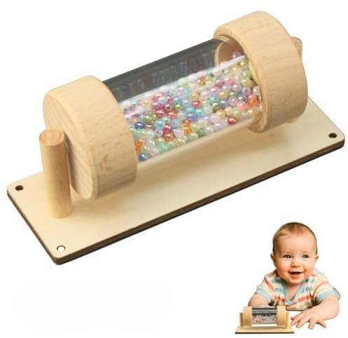 potatomato Accessoires pour Tableaux d'activités et hochet bâton de Pluie Instrument de Musique pour Tableaux d'activités à Faire soi-même – Jouet de développement sensoriel, Outil sonore éducatif