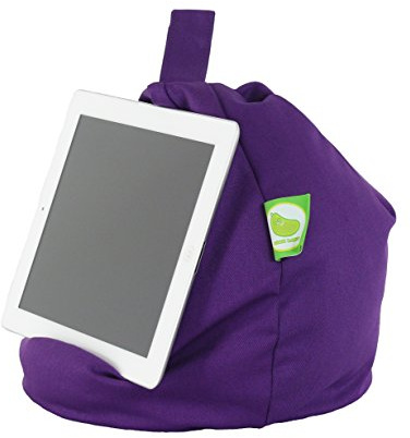 iPad, eReader & Book Mini Bean Bag By Bean Lazy Fits All tablets and eReaders - Purple