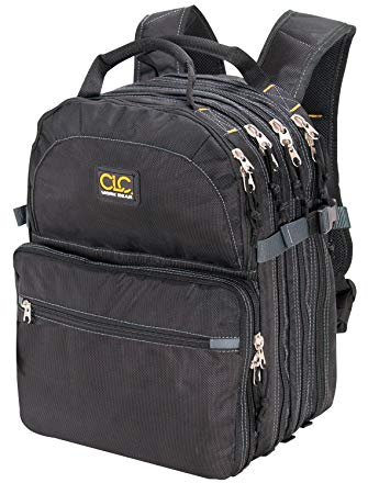 Custom Leathercraft 1132 Werkzeugrucksack mit 75 Taschen