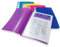 Rapesco 0919 Chemise de Présentation 40 vues A4, Couleurs Vives Assorties, Lot de 10