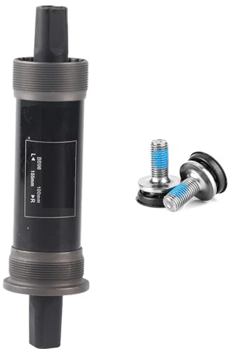Dilwe Innenlager, BSA Innenlager Vierlochachse Bike Press Fit Teile Bottom Bracket Square für Vierkant Kurbel(100 * 155MM)