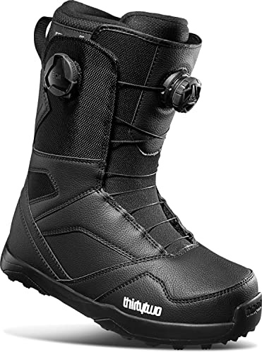 Thirtytwo STW Double BOA Snowboardstiefel für Herren, Schwarz, Größe 40