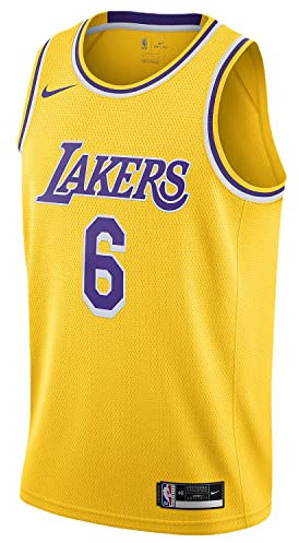 Nike NBA Swingman Herrenmantel, Violett/Gelb/Weiß, Größe XL, Lila, Gelb, Weiß