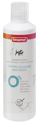 BEAPHAR - Gamme Experts - Shampooing Antipelliculaire pour Chien et Chat - Nettoie en Douceur et Limite la Formation de pellicules - Assainit & Protège - 0% Parfum, Silicone, Parabène - 250ml