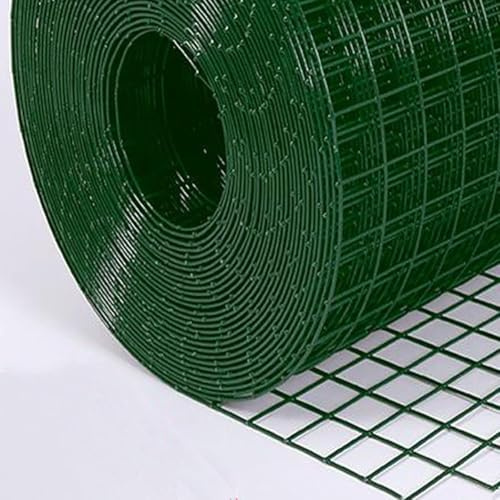 KJoBDwz Valla de Malla metálica Valla de Malla de Alambre, Rollo de 30 Metros, Malla de 6 cm, diámetro del Alambre de 2,8 mm, for jardín, Patio y zoológico.