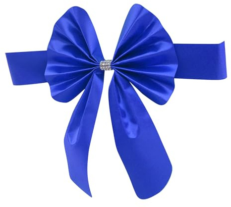 Cinta elástica de satén decorativa para respaldo de silla, se ajusta fácilmente a lazos de cinta deslizante para el hogar, elegante oficina