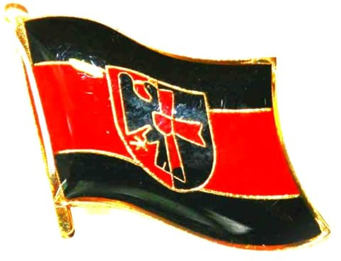 Pin Anstecker Flagge Fahne Sudetenland Flaggenpin Badge Button Flaggen Clip Anstecknadel