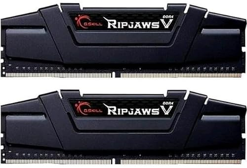 Gskill F4-3400C16D-16GVK Memory D4 3400 16GB C16 RipV K2 2X 8GB, 1,35V, RipjawsV schwarz