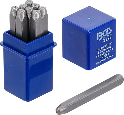 BGS 3028 | Set di punzoni numerici | 2,5 mm