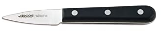 Arcos Serie Universal - Coltello Apriostriche - Lama Acciaio Inossidabile Nitrum 60 mm - Manico Polioxymetilene (Pom) Colore Nero