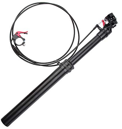GUARDUU Tige De Selle Télescopique Contrôle De Fil pour Vélo Pliable BMX - Tube De Selle Durable 27.2/31.6 MM * 440 MM