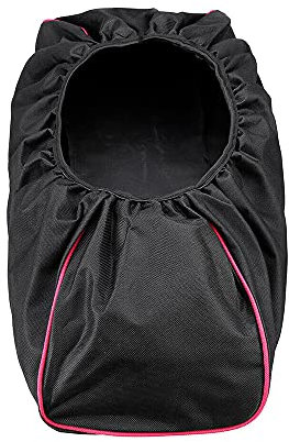 Car Winch Cover, Black Waterproof Anti-dust Soft Winch Cover Fits 8,000-17,500 lbs Capacity Trailer SUVs (Black)