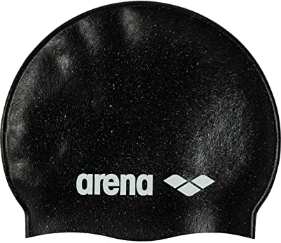 Arena Schwimmkappe Silicone Cap 006359 Black_Multi One Size
