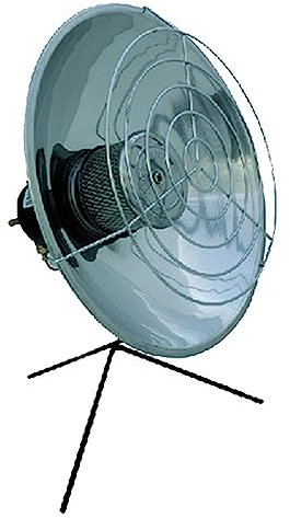 2PZ STUFA A GAS A PARABOLA 2600 W