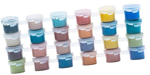 harayaa Pottery Glaze Ceramic Pigments, Concentrated Color Glaze Pigments, Art Underglaze, Color Pigment Set for Artists Beginners