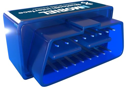 MMOBIEL Bluetooth OBD2 Wireless Scanner - Compatible con iPhone, iOS, iPad y Android - Scanner Herramienta de Diagnóstico - Comprobar los Códigos del Motor con Mini V2.1 Características