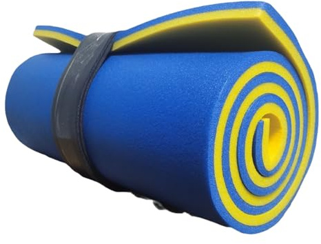 Tapis Flottant en Mousse 180X55X2.2 CM | Résistant à la Déchirure, Matelas Mousse Piscine, Flottant Eau 1/4-6/3-5 Personne Capacité Portante 60/100/400/300KG - pour Adulte, Lac, Plage, Yacht (A)