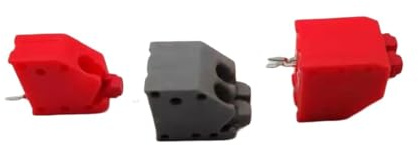 10/20 PZ K-F250-2P K-F250-1P Morsettiera a molla a connessione rapida Morsettiere a molla P-CB spaziatura 3,5 mm 300 V/4 A(K-f250-1p Gray,10pcs)