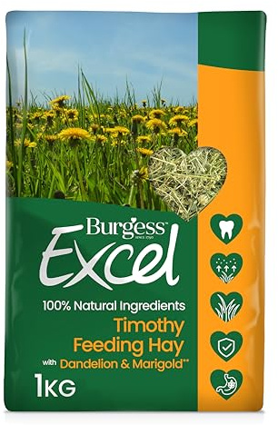 Burgess Excel Feeding Hay with Dandelion and Marigold 1kg