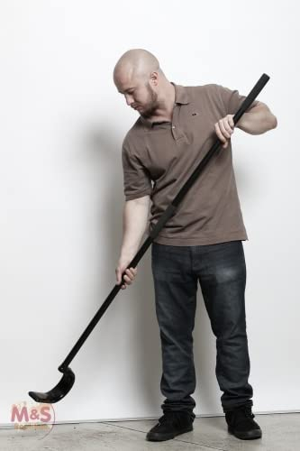 M&S Reptilien Super Hook (Super Schlangenhaken) XXL (Schwarz / 155cm)