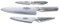 Global G-2338 Messerset 3 teilig, G-2, GS-3 und GS-38