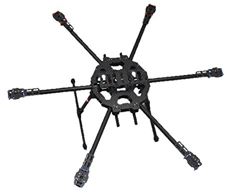 Tarot FY680 3k Carbon Fiber Full Folding Hexacopter 680mm FPV Aircraft UFO Frame 6-Axis DIY Drone Airframe Kit TL68B01