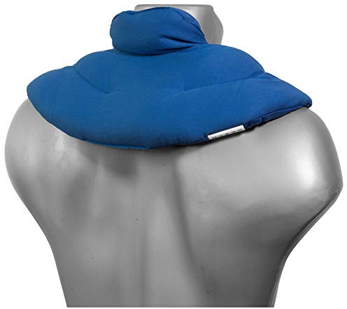 Giraffenland Neck Pillow blue organic | rapeseeds | Heat Pad. Warming Neck Cushion, Neck Warmer