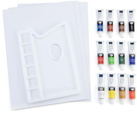 Royal and Langnickel REA4901 - Juego de Pintura acrílica con Caballete y Bolsa