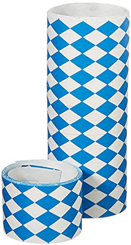 Susy Card 11138153 Luftschlangen, Bayernraute, 3 Stück