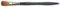 Winsor & Newton 5011413 Professional Aquarellpinsel, Malpinsel für Aquarellfarben mit synthetischen Fasern, ergonomischer Griff, langlebig & formstabil, kurze Stiel - Mop - 1/2