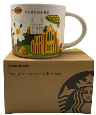 STARBUCKS You are Here Collection Yorkshire YAH Mug