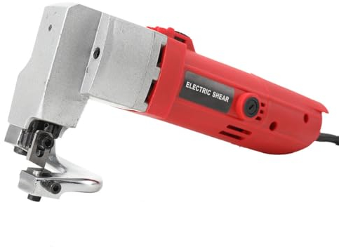 Lfhelper 500W Elektrische Blechschere, 2,5mm Elektro Blechschere Blechnibbler Elektroschere Tools, Metall-Schere, Weichstahl 2mm - Aluminium 2.5 mm -Edelstahl 1,5 mm