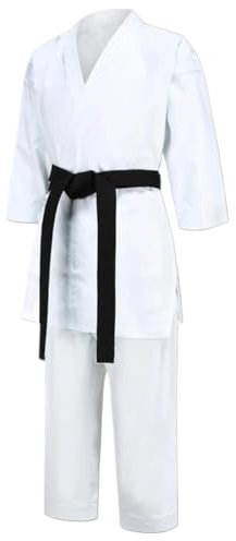 Traje De Judo Trajes de Karate y Judo, traje de Taekwondo for adultos, uniforme de entrenador Kungfu for hombres y mujeres, conjunto de camisa y pantalones de Jujutsu, traje de entrenamiento de gimnas