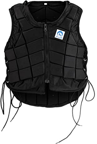 getuse Gilet protettivo professionale per equitazione di sicurezza, imbottito, in EVA, traspirante, per bambini, donne, uomini, bambini, CM