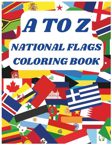 A TO Z NATIONAL FLAGS COLORING