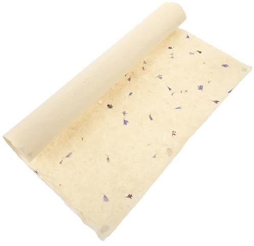 VICASKY Carta da Regalo Vintage Floreale Set Multiuso 10 Fogli Carta Resistente Riciclabile per Compleanno, Battesimi e Confezioni Regalo Ecologiche