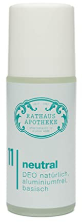 RATHAUS APOTHEKE WIEN Desodorante Roll-On Serpolet nº 13 – Desodorante para hombre, cálido, potente y masculino, sin aluminio, básico y frescor natural, 50 ml (neutro, puro, cercano)