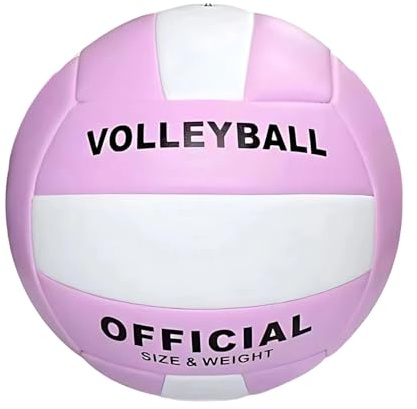 Super mjuk volleyboll officiell storlek 5, vattentät strandvolleyboll, mjuk träningsvolleyboll för utomhus och inomhus, perfekt för pool, strand, gym och sporthallar