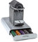 Contenedor para almacenamiento de Mind Reader (nestry6pc-sil), color plateado
