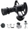 SYNCO Microfono direzionale su fotocamera, DSLR Videomic, microfono esterno 3,5 mm TRS/TRRS con protezione antivento per Canon Sony Nikon Panasonic Camcorder Smartphone cellulare Mic-M1S