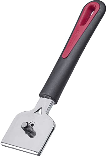 Westmark Ceranfeld- und Reinigungsschaber, Mit 5 Reinigungsklingen, Stahl/Kunststoff, Gallant, Schwarz/Rot/Silber, 29192270