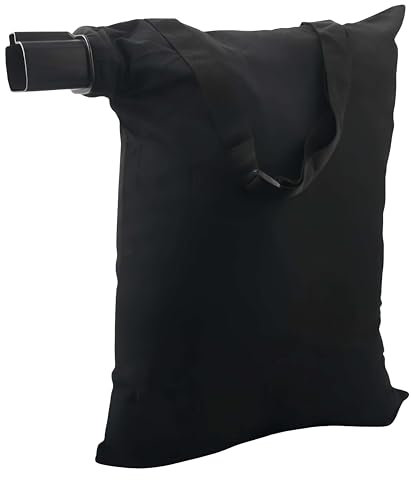 Dragon Ling LAN Leaf Blower Vacuum Vac Shoulder Bag, Compatible with Black & Decker BV3100/BV2900 Blower Replacement Leaf Bag 5140117-99 5140125-95