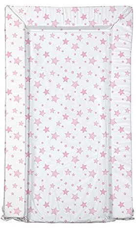 East Coast Nursery Essential Star Changing Mat Pink 72 x 41 cm